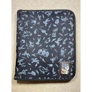 Vintage 1990s Stuart Hall Looney Tunes Blues Zipper 3-Ring Binder Bugs Bunny Taz